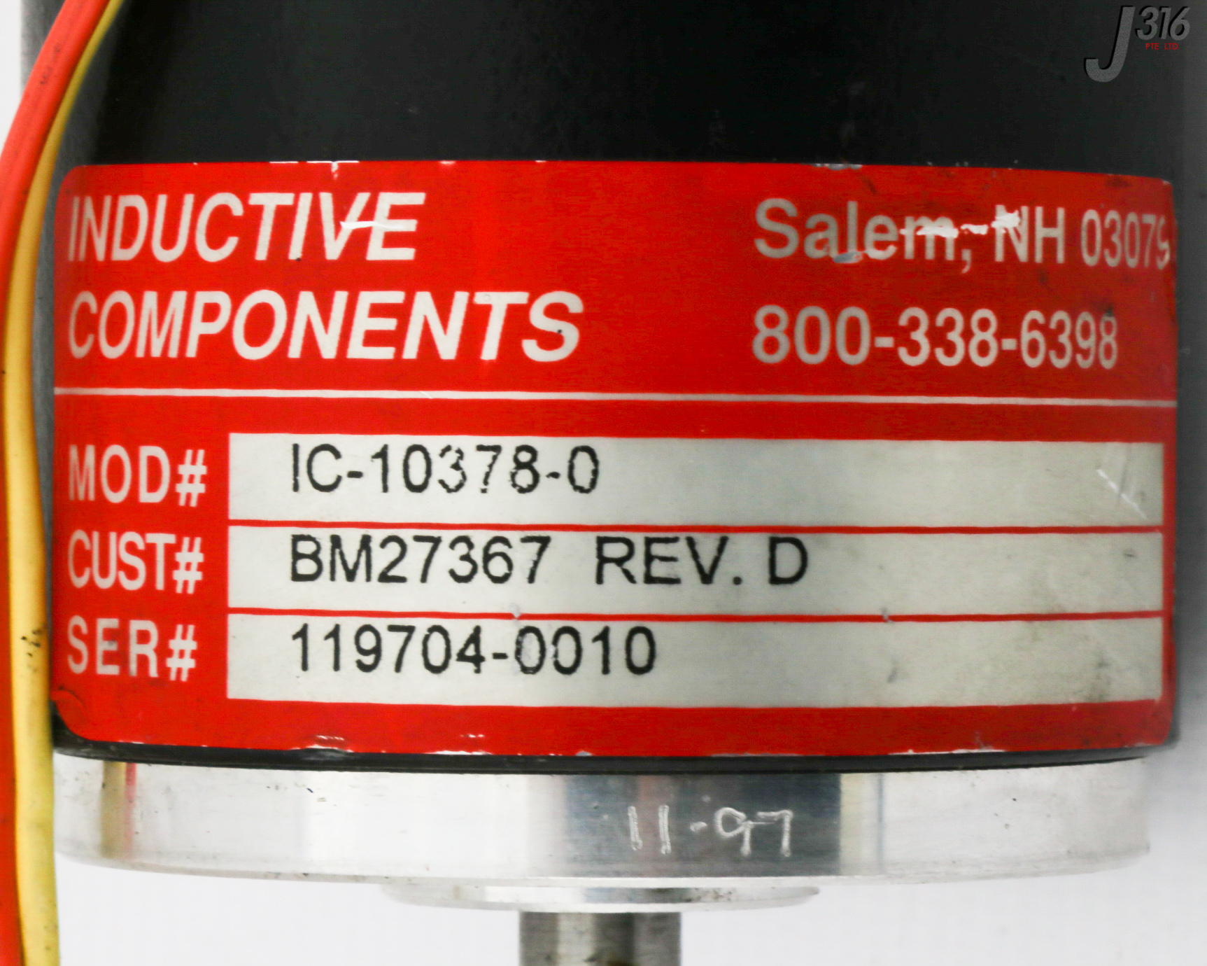 30316 INDUCTIVE COMPONENTS INDUCTION MOTOR, BM27367 IC-10378-0 | eBay